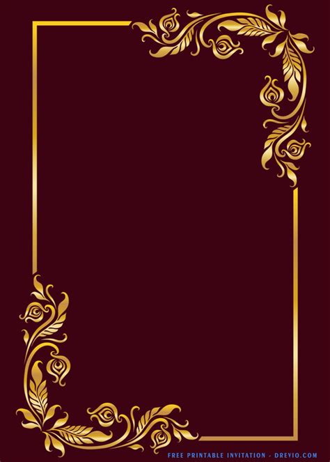 red invitation template|free foldable invitation templates.